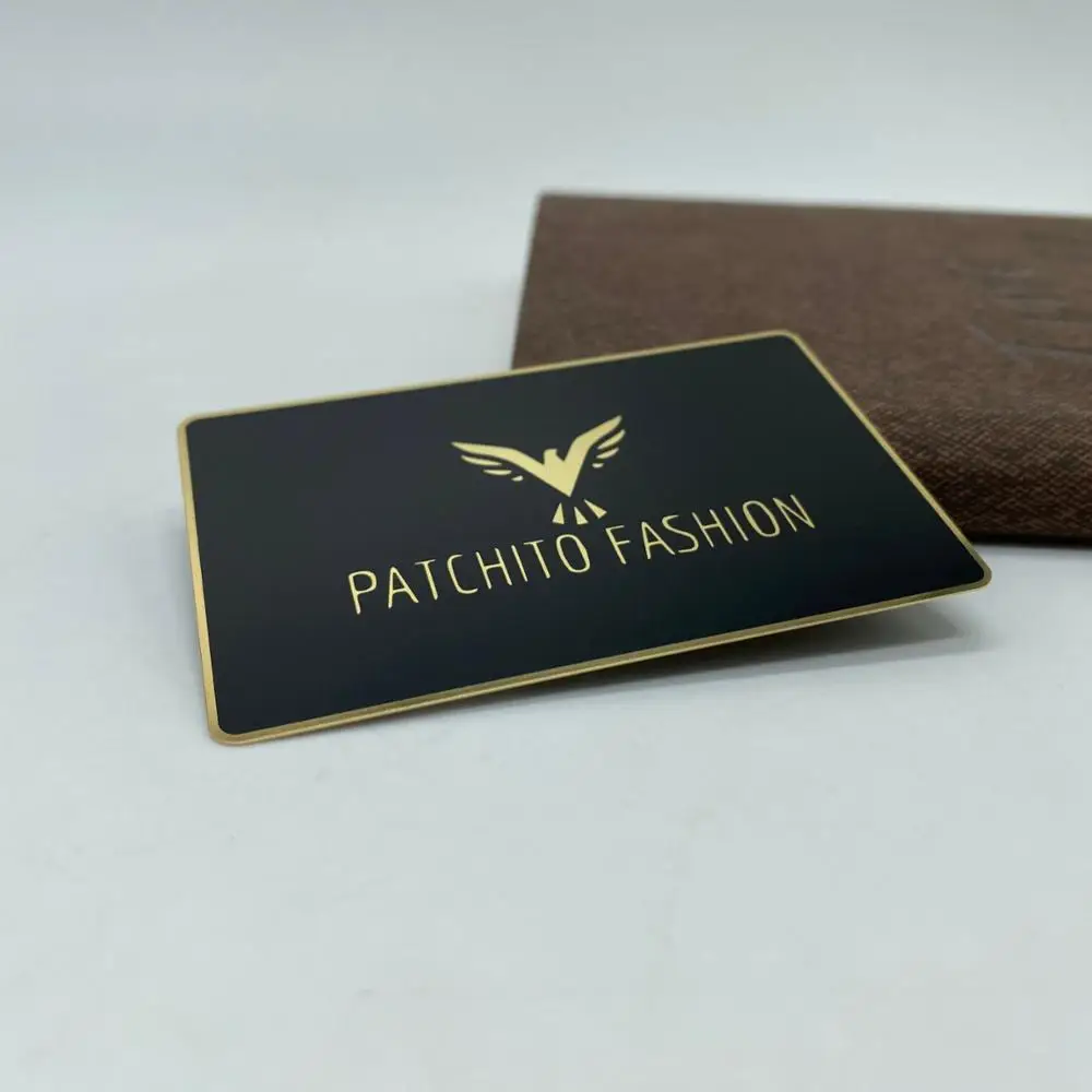 

DU business metal cards, Cmyk color or pantone color