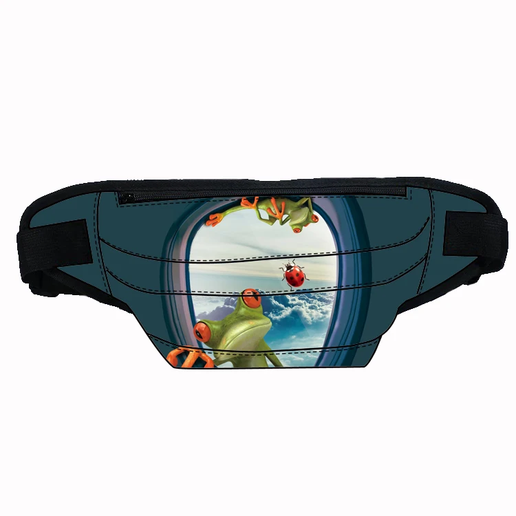 

Promotional waist bag for men belt bag fanny pack waist custom logo, Customized color