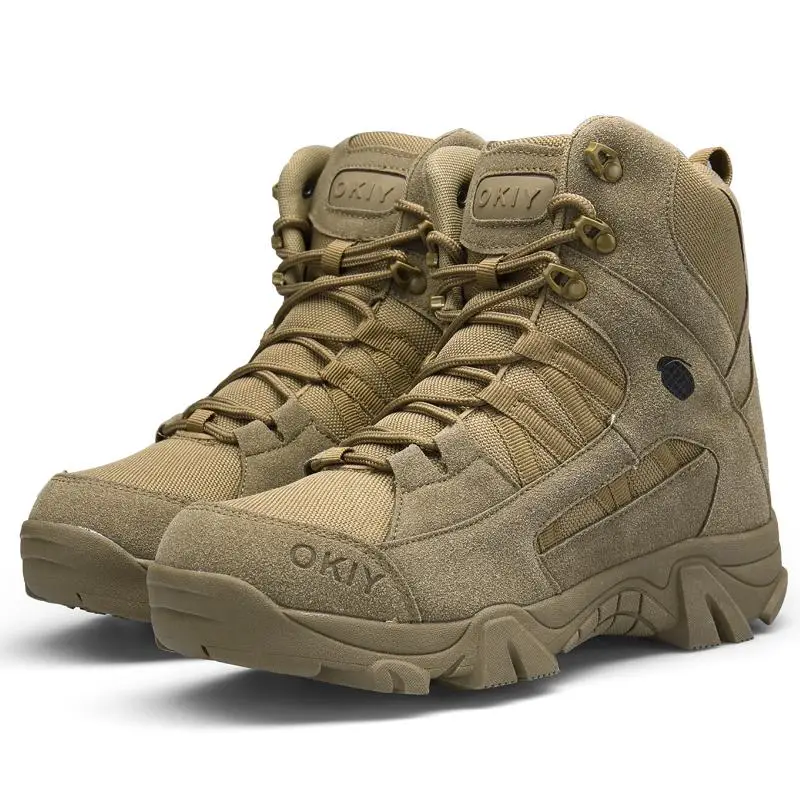 

Military Boot Special Forces Hiking Boot Outdoor Waterproof High-top Tactical Boot Men Shoe