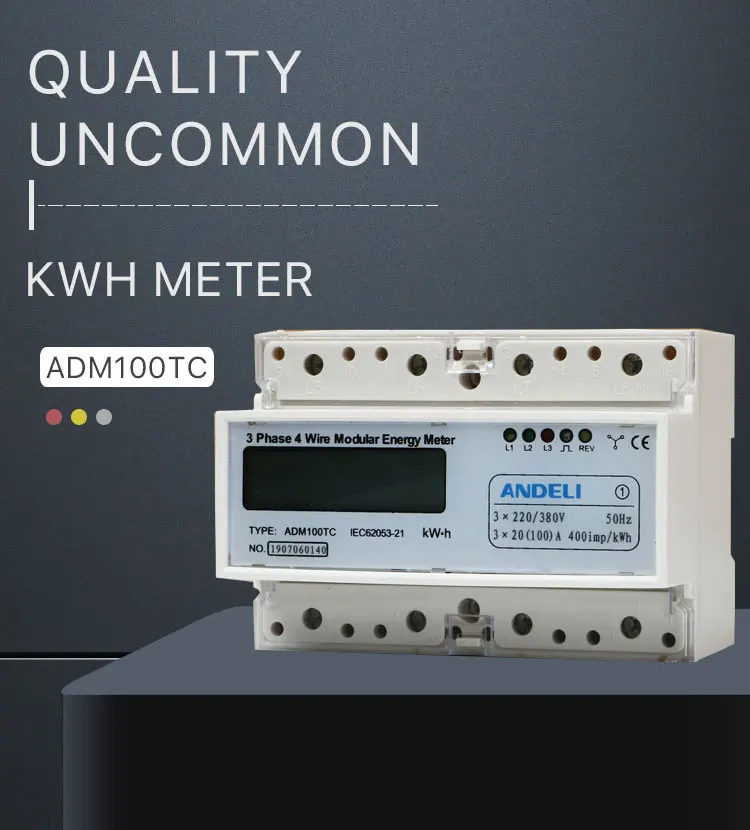 Adm100tc 1060a 3 Phase Digital Energy Meter Buy Energy Meter,Single
