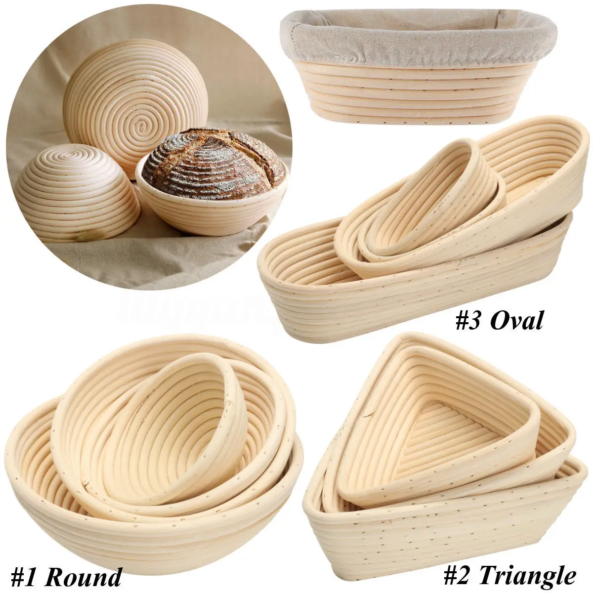 Rattan French Bread Baguette Basket For Proofing Buy French Bread