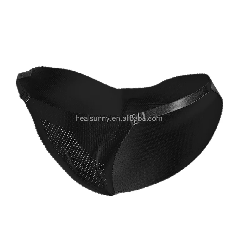 

Women's briefs sexy hip lifting breathable solid color briefs, Skin/black