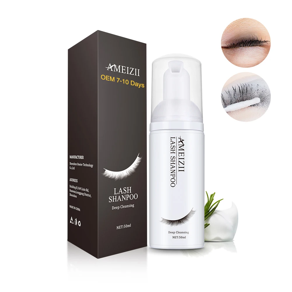

Wholesale Natural Mousse Lash Shampoo Eyelashes Makeup Remover Wimpernshampoo Eye Lashes Extension Cleaner Care Foam Lashshampoo