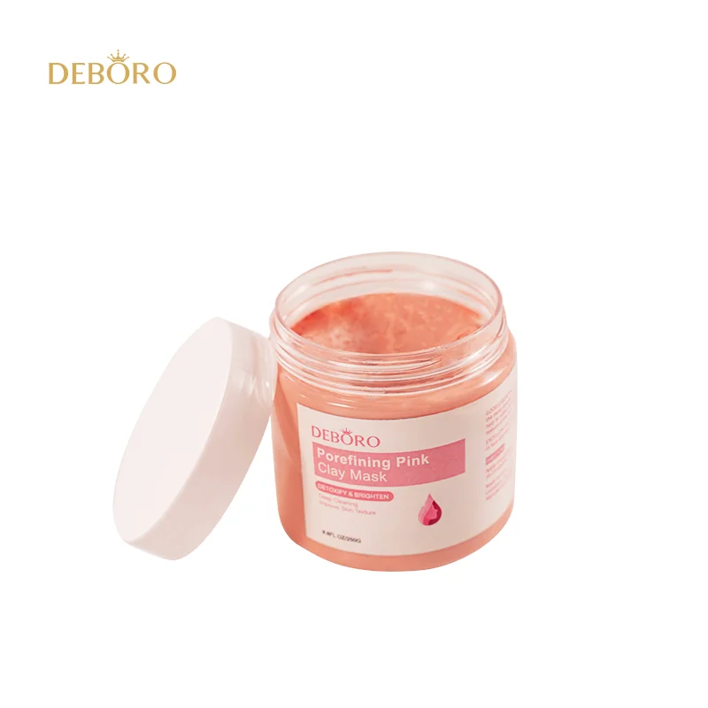 

Wholesale Moisturizing Whitening Pink Mud Mask Clay Mask