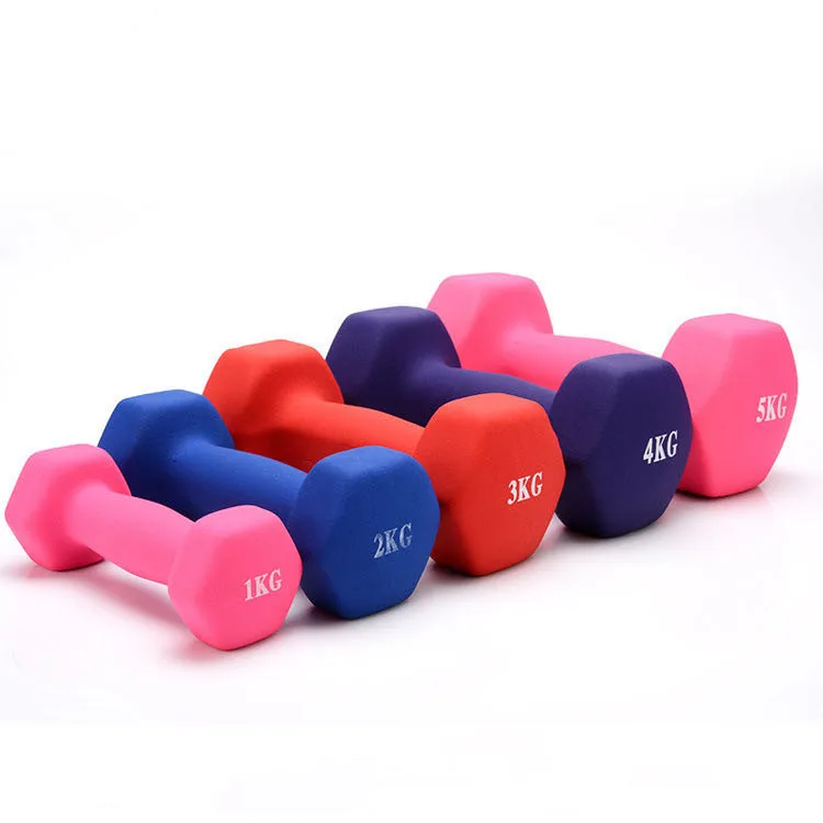 

IN STOCK DROP SHIPPING Mancuernas Neoprene Hex Dumbbell for women