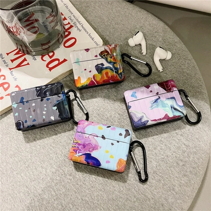 

OEM Famous Fashional leather woven cover headphone case for airpods 1/2/3/ pro