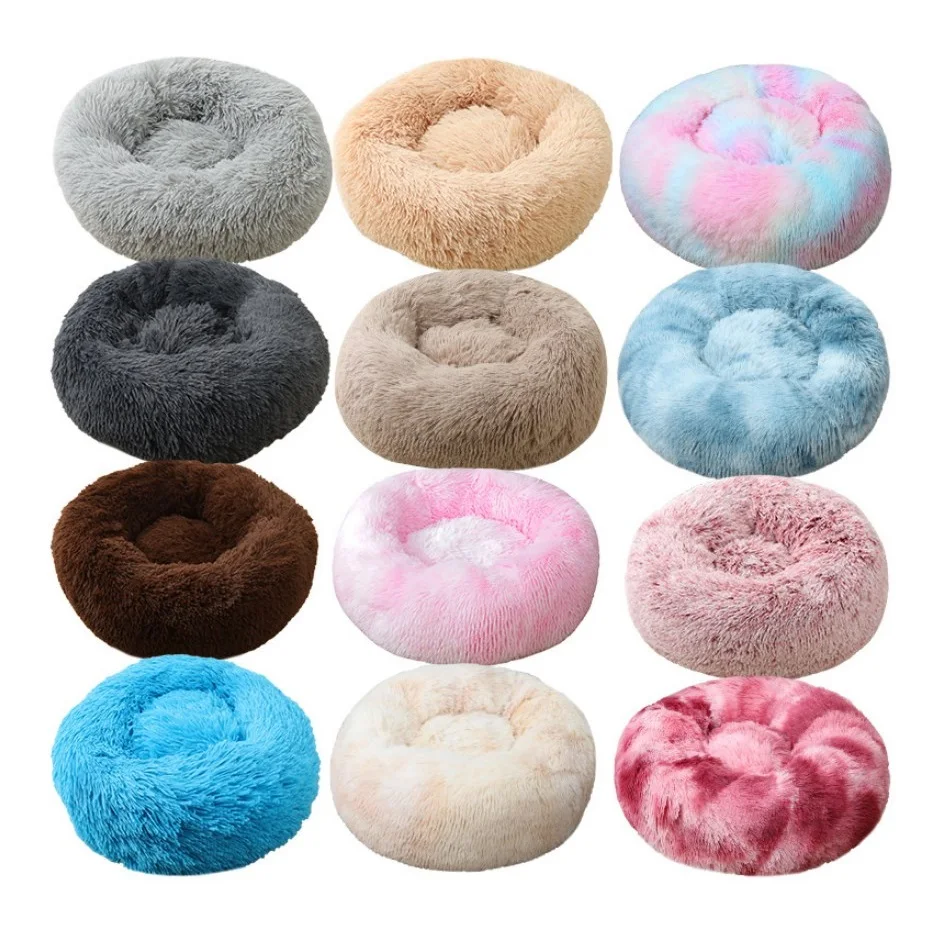 

Custom Pet Beds & Accessories Waterproof Faux Fur Indoor Small Dog Cushion Bed Pet, Customized color