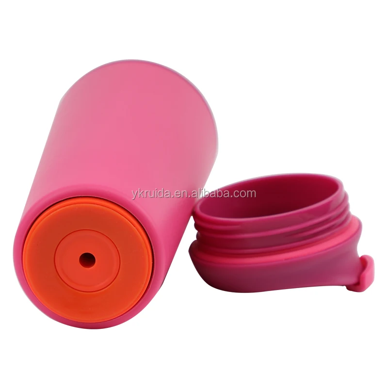 
12oz plastic suction cup double wall vacuum plastic suction tumbler silicone suction cup 