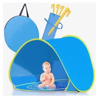 

Sun Shelter with Pool 50+ UPF UV Protection Pop Up Portable Outdoor Baby Tent