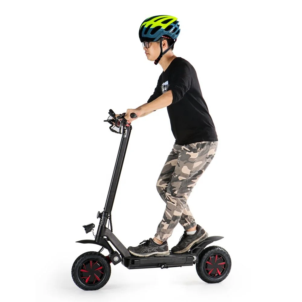 

EcoRider E4-9 Max dual motors electric scooters powerful, 3600w off road scooter electric adult, Black