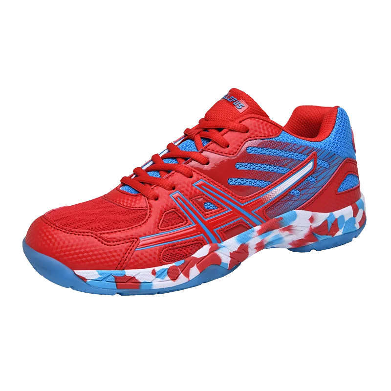 

Super light air permeable men's and women's shoes professional training sports badminton shoes shock absorption non-slip men's s, White and blue, blue, red, moonlight, purple, black