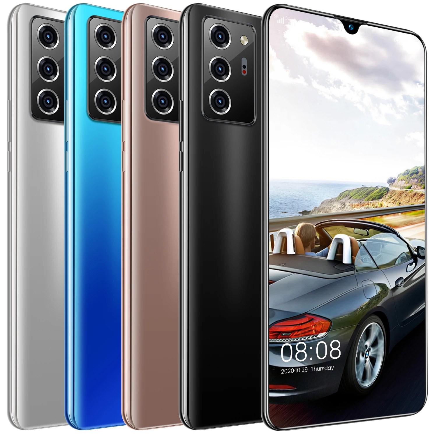 

Free Shipping Note 60 pro touch screen 12+512GB New Smartphones