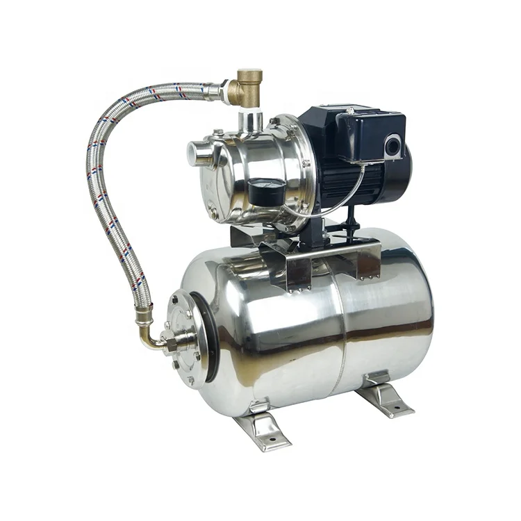 

GP Enterprises Made Stainless Steel Lead Free 66PSI 115V 230V Shallow Well Water Jet Pump with Tank system for 25' water depth