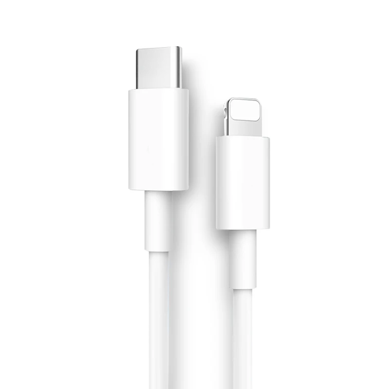 

High Quality usb-c fast charging cable 1 Meter quick charging data cable 20W PD charging cable for iPhone for iPad, White