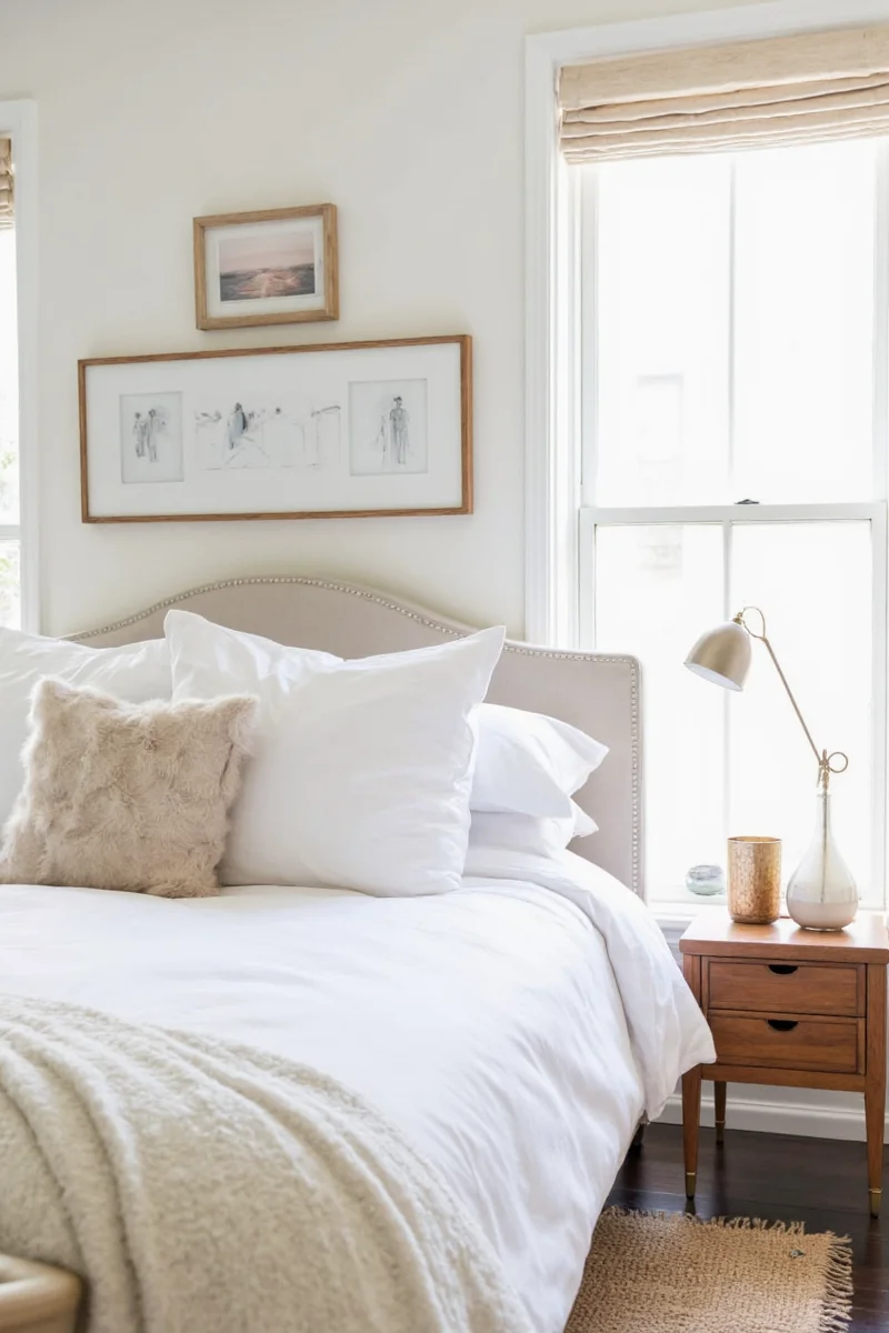 Final cozy family-friendly bedroom setup