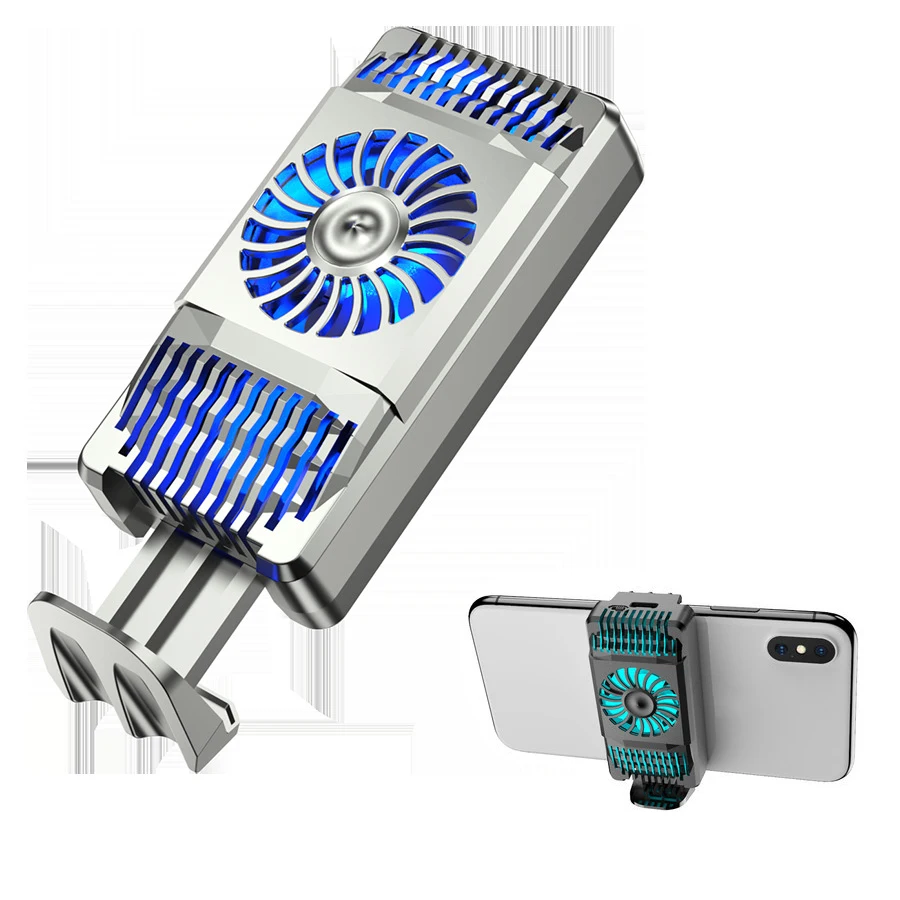 

Laudtec 2020 Mini Semiconductor Phone Cooler Fan Cell Phone Radiator For iPhone Play Games Watch Videos Mobile Phone Cooler Fan