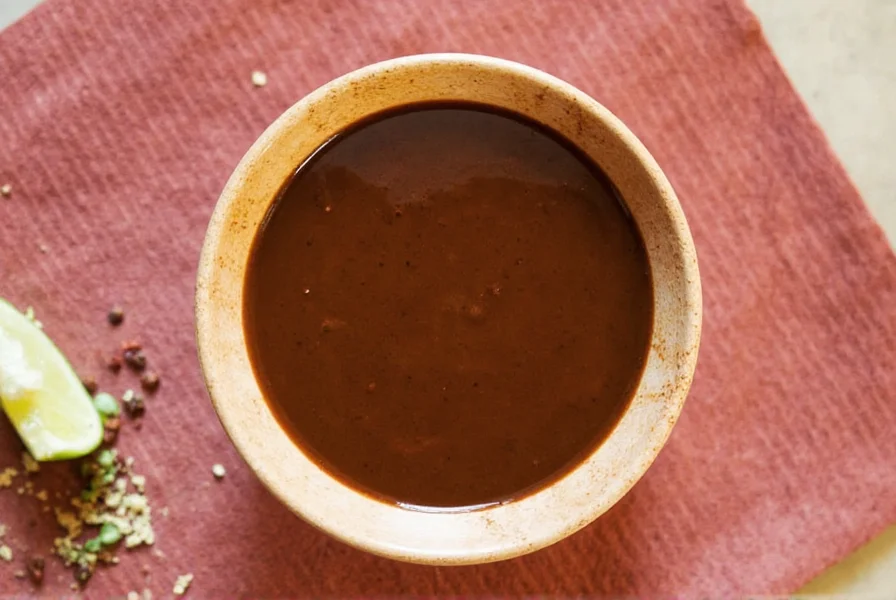 Ingredients used in making mole sauce