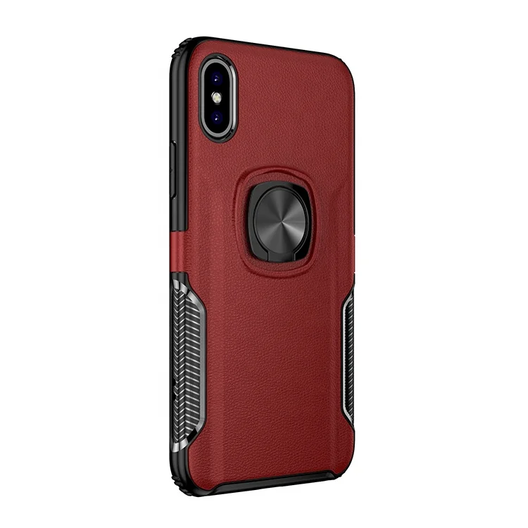 

Saiboro Heavy Duty pc tpu ring back cover case for iPhone XS Max case cover, phone back cover case for iPhone XS Max, Black, blue, golden, red, rose golden