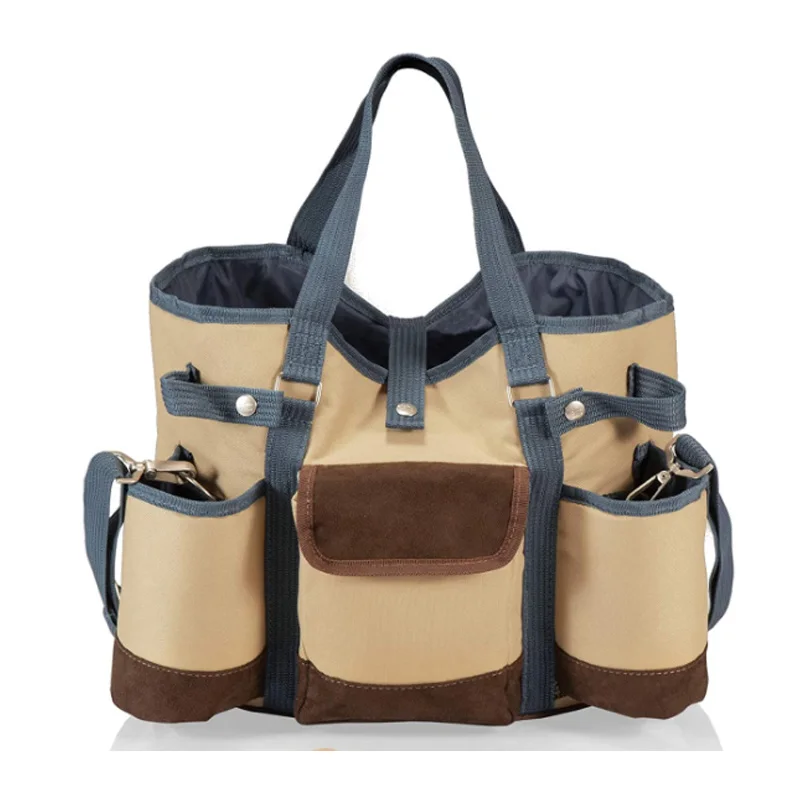 

Picnic Time Wine Tote Bag Custom Logo Foldable Canvas Tote Wine Bags