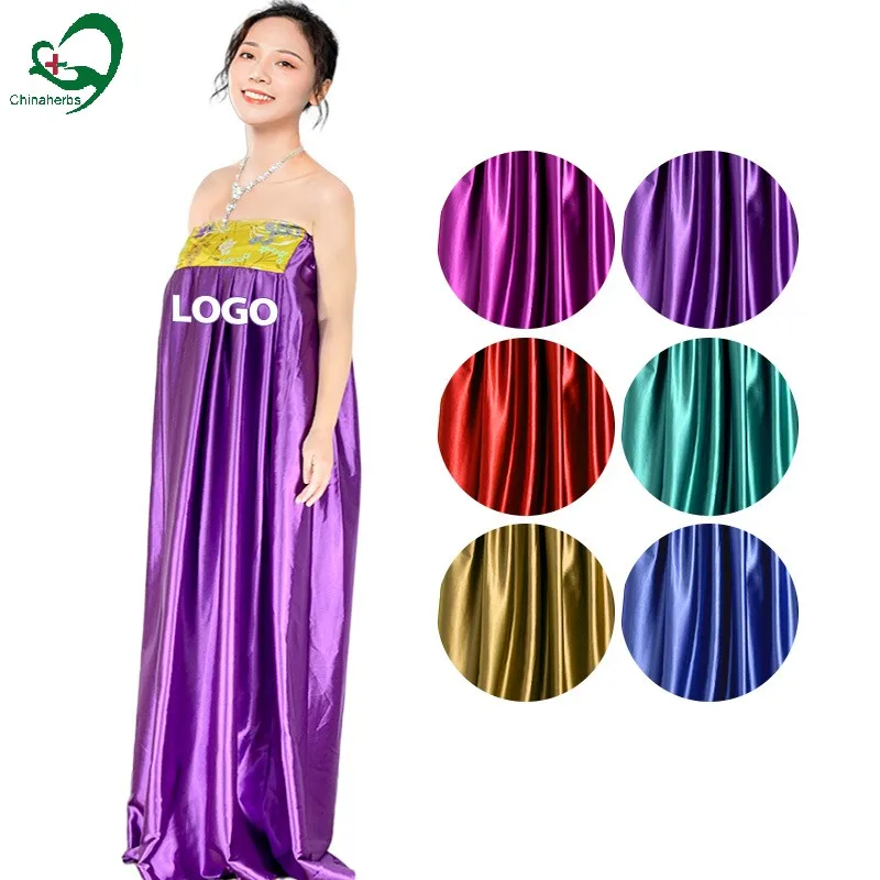 

Hot Selling Yoni Steam Cloak Vaginal Steam Hip Bath Gowns, Golden, purple and champagne