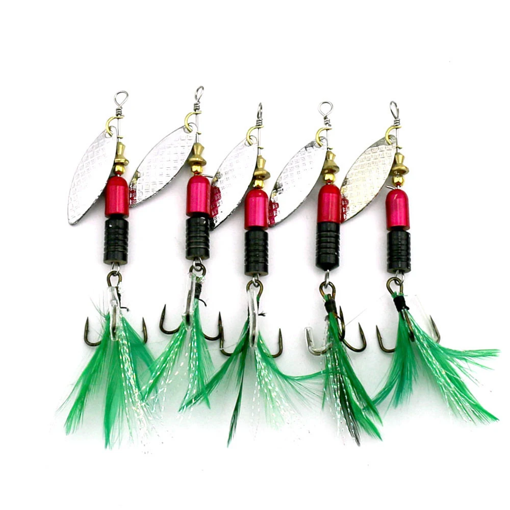 

Fishing Lure Metal Spinner Bait Blade 80mm 10g Spinnerbait Bass Bait Fishing Gear Isca Artificial Copper Spoon Fishing Tackle, 1 colors