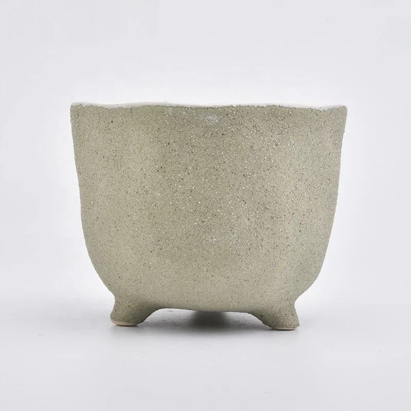 Empty matte tealight candle holder for table