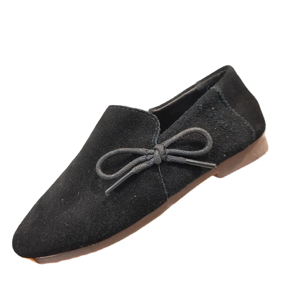 

Girls' shoes in spring and autumn of 2021 new baby shoes with solid color velvet and soft soles, Pink