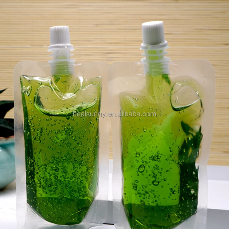 

Private label 100ml Moisturizing hydrating shrink pores Organic seaweed aloe vera gel Mask, Green