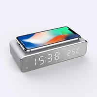 

Wireless Charging Alarm Clock with Digital LED Display