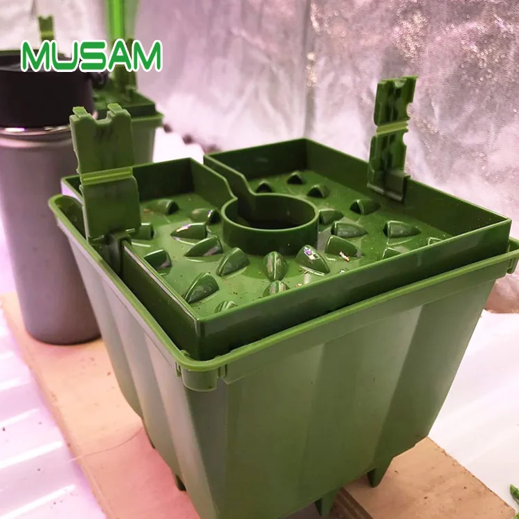 

Drip Cap Pot Growing Trees Irrigation Pots, Green