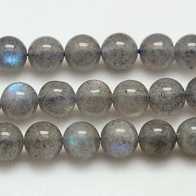 

PandaHall 8mm Grade AA Round Natural Labradorite Gemstone Beads