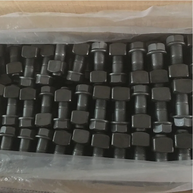 M12*40 Track Shoe Bolts Track Pad Bolts And Nuts For Bulldozer Buy