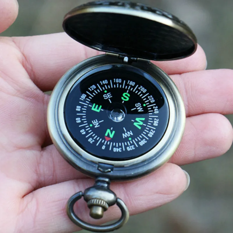 

Outdoor Compass Pocket Watch High-precision Multi-function Student Accurate Military Spare Vehicle-mounted Pocket Compass