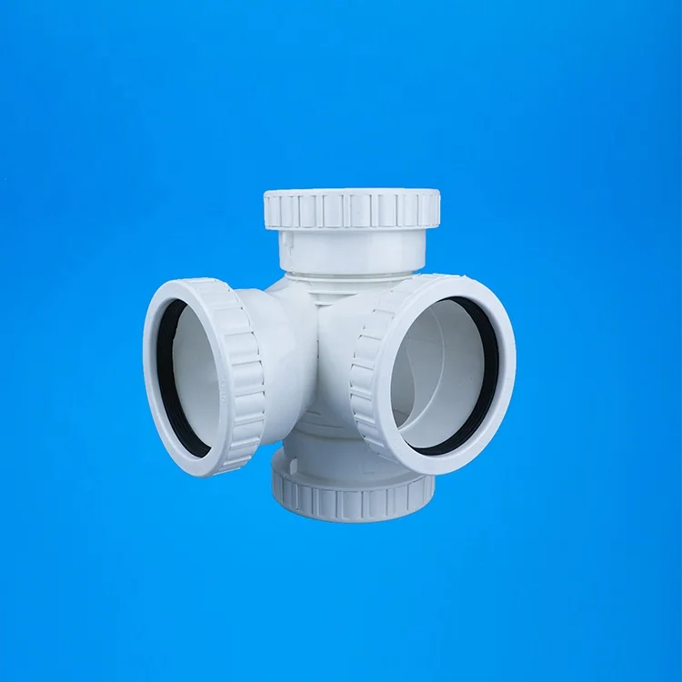 Swimming Pool Accessories Silencing Three-dimensional Four-way Silencer Fittings