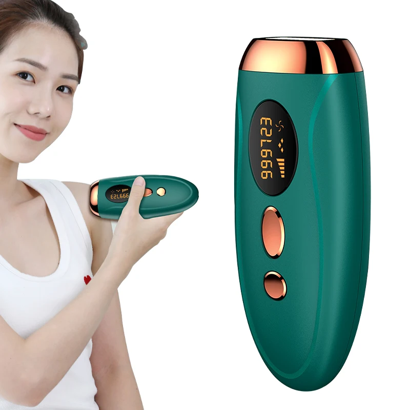 

dropshipping home use handset ipl hair removal 999999 flashes laser hair removal 2021 home use for women men, White