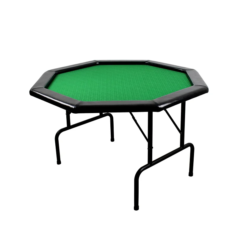 

YH Casino Wholesale Tables Solid Wooden Texas Holdem Octagon Foldable Poker Table, Red/green/bule/black