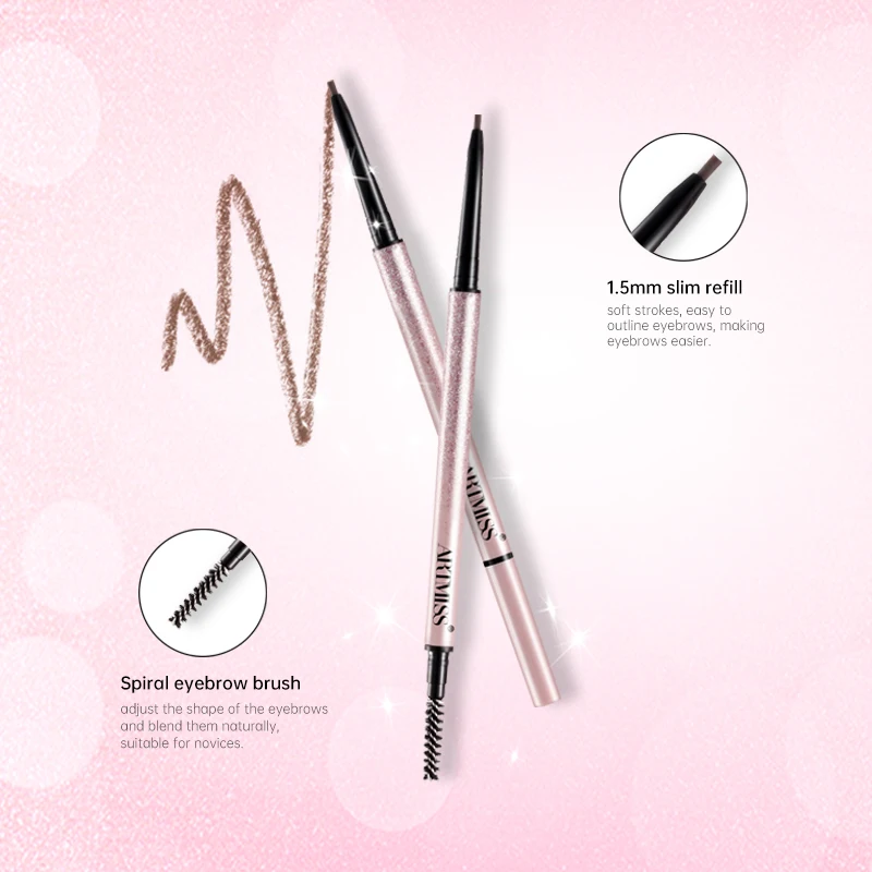 

Defining Eyebrow Pencil Brow Private Label Eyebrow Pencil Brow Ultra Slim DHL Common Makeup 10pcs Waterproof,slim, 3 color