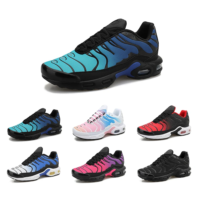 

2020 Air Cushion New fahion brand sports running shoes sneaker for men women simple young style, Pantone color is available