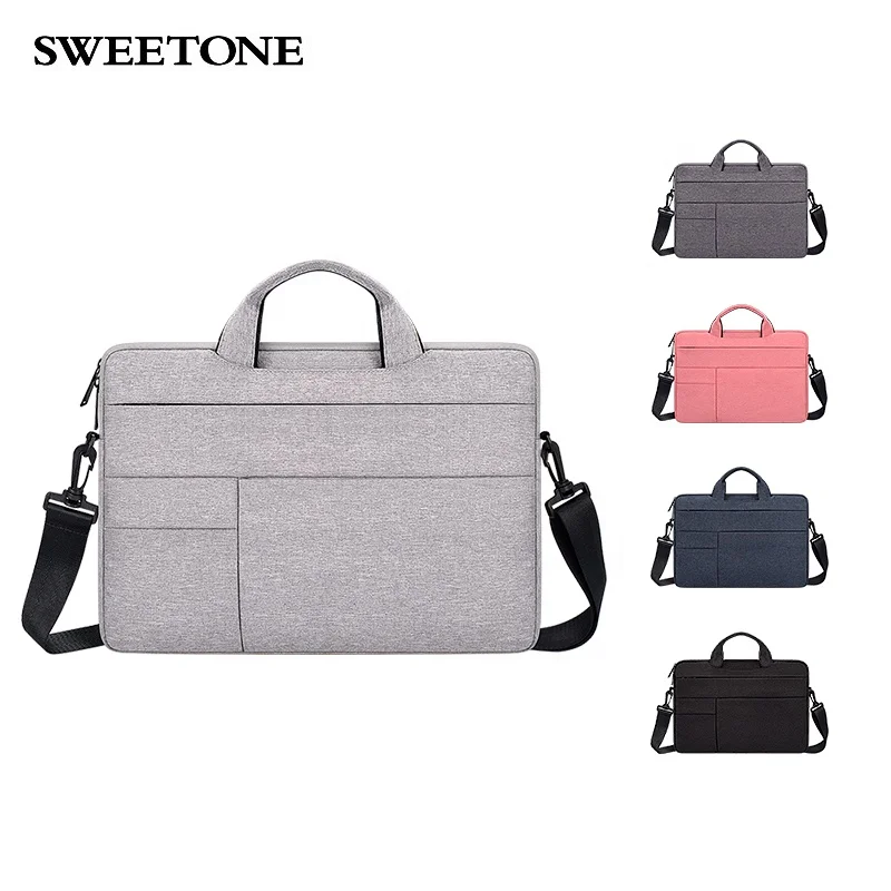 

Professional 15 Inch 15.6 Inch Large Capacity Shockproof Women Men Ladies Shoulder Laptop Bags For HP, Different colors