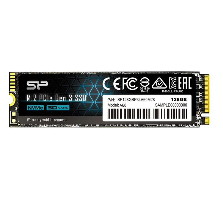 

Silicon Power SP128G/256G\ 512G\1TB NVMe M.2 PCIe Gen3x4 2280 TLC Desktop laptop SSD Solid State Drive