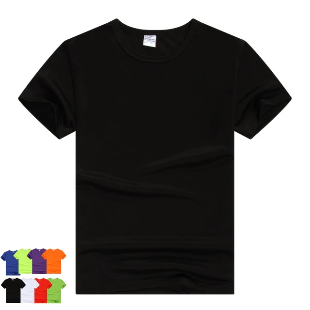 

Wholesale o-neck polyester 150g dry fit custom tshirts blank t-shirt