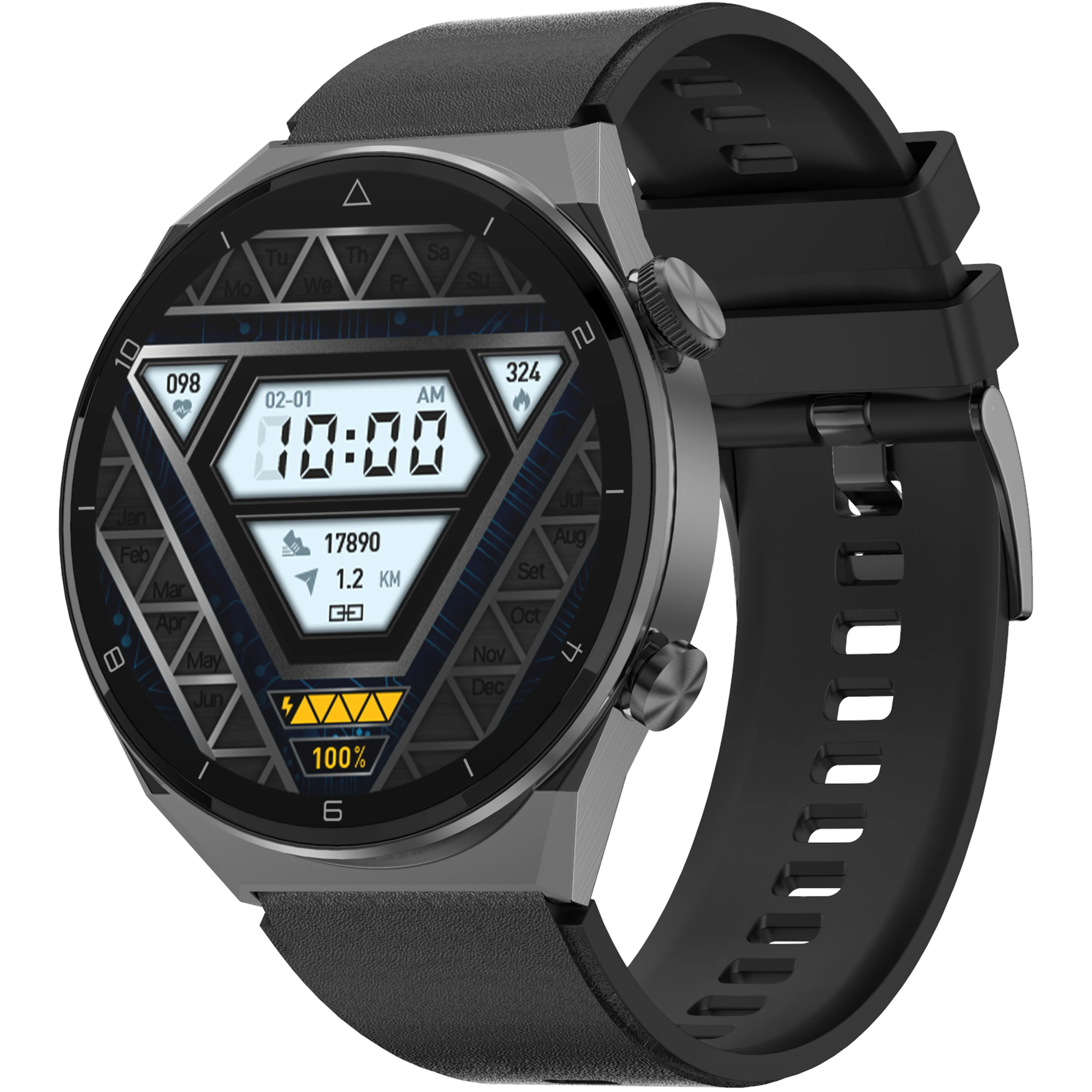 

Valdus DT3 Pro Max BT Calling NFC AI Voice Assistant Waterproof Bracelet Payment Smartwatch reloj Smart Watch for Android
