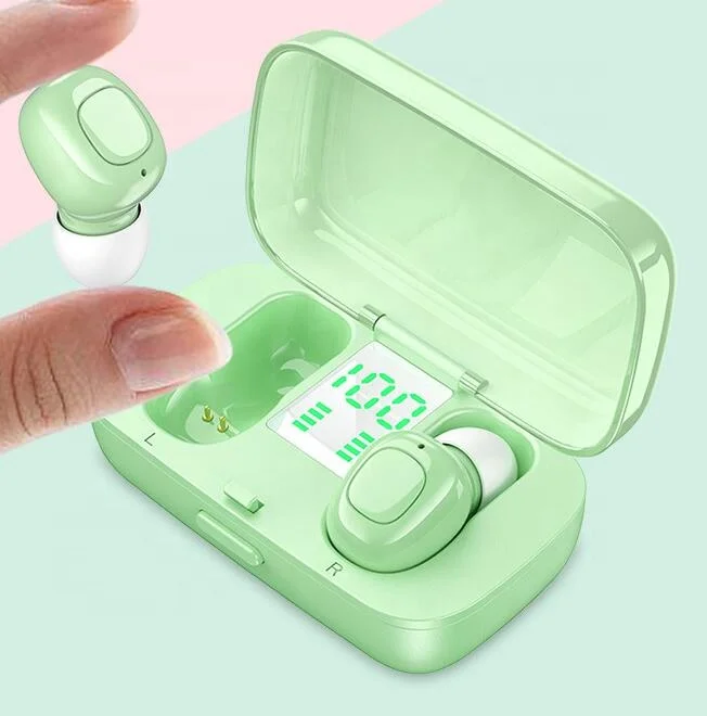BSCI factory free sample mini wireless earphone BT 5.0 Handfree Sport Buds