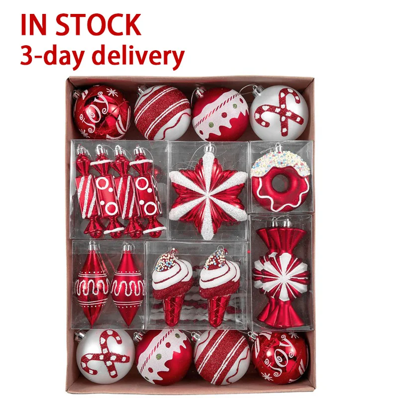

EAGLEGIFTS Small MOQ 60ct Holiday Party Decor Candy Ball Luxury Christmas Decoration Ornament Christmas Baubles