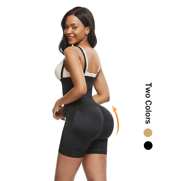 

Elastic Adjustable Body Slimming Full Body Shaper Shapewear For Women Shape Wear, Black,nude