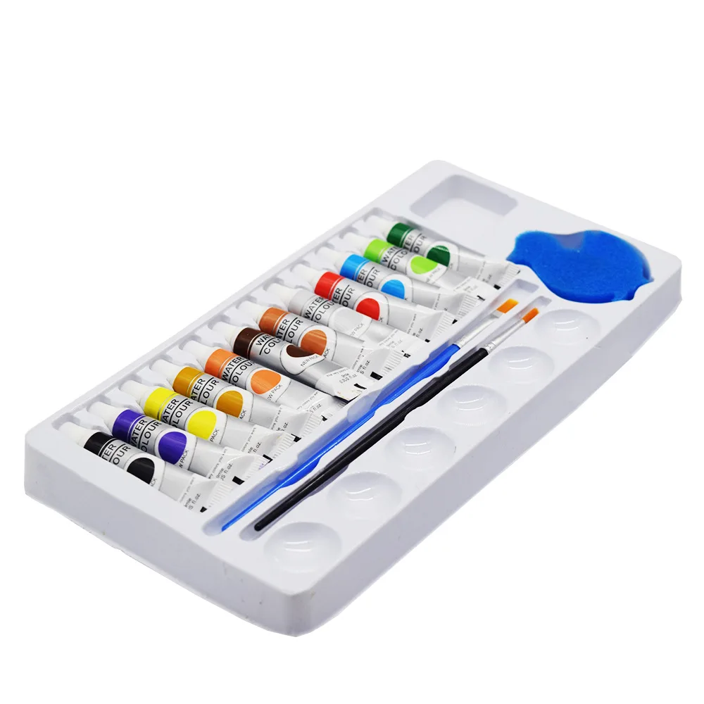 12 colors acrylic paints set 12