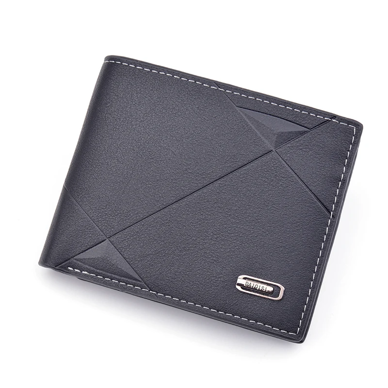 

2021 New Products Leather and Slim Aluminum Card Holder Wallet with Money Clip for Men Case Fashion Gift OEM, Customized color