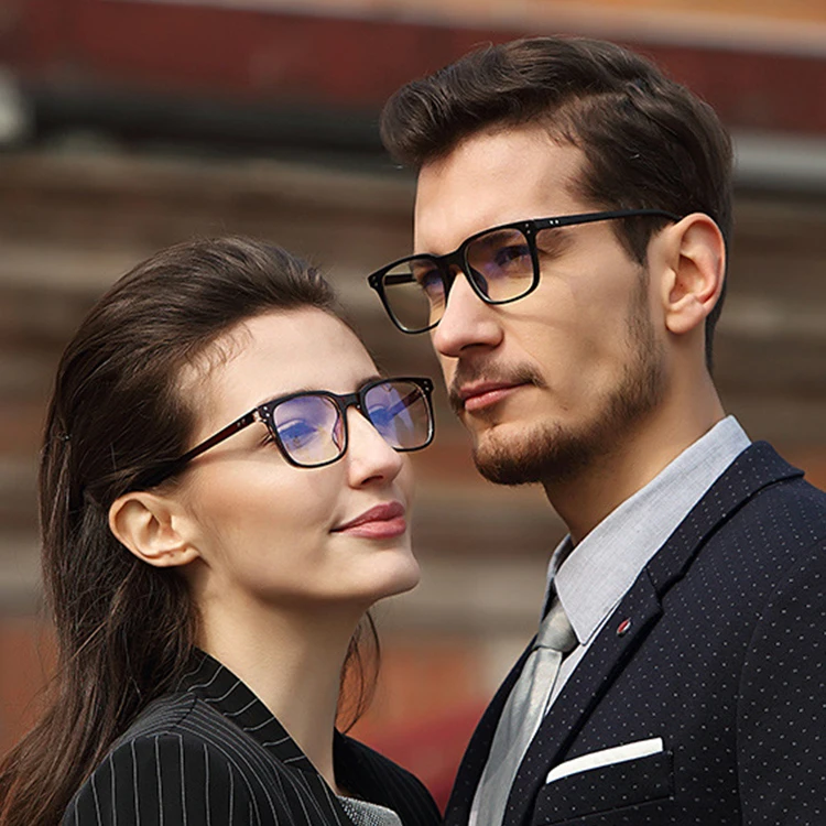 

2021 Hot TR90 Trendy Anti Blue Light Eyeglass Frames Blue Ray Blocking Blocker Optical Frames Eyewear Glasses For Men and Women