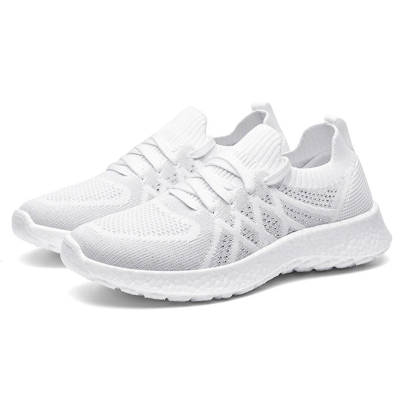 

New Arrival Unisex Running Shoes Women's Fashion Lace up Sports Shoes Non slip Lightweight Running Shoes In Stock, Mixed colors