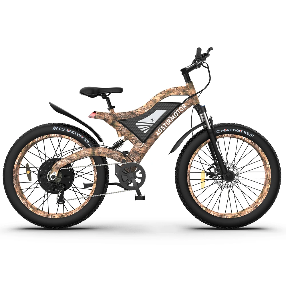 

Full Suspension Powerful 48V 1500W Mountain Electric Bike Bicycle With E Pedal Assist